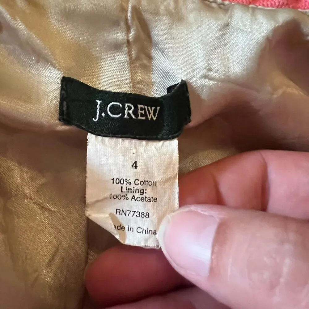 J. Crew‎ pink blazer 4